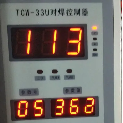 Nova stranded wire butt welding machine control