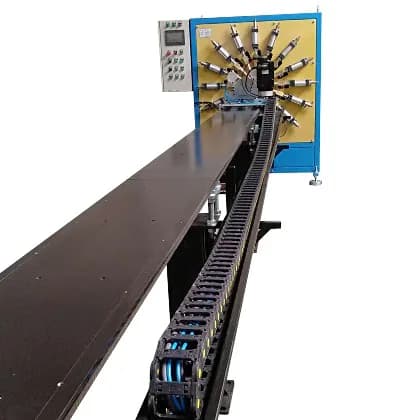 Multi-head dust collector cage resistance automatic spot welding machine