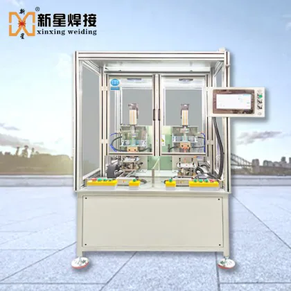 Copper terminal double station servo automatic soldering machine