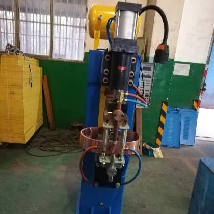 DN6 T-shaped resistance pneumatic spot welding machine details picture 2-Xinxing Welding
