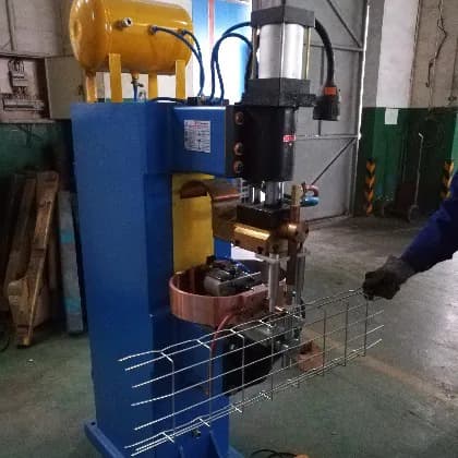 Detailed drawing of DN6 T-shaped resistance pneumatic spot welding machine-Xinxing Welding