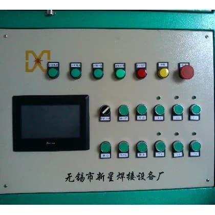 Main control diagram of 12-head evaporator condenser automatic welding machine