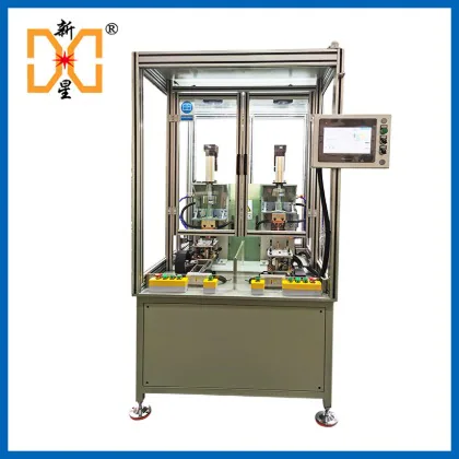 Double-head servo automatic spot welding machine front view