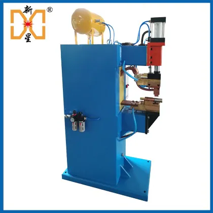 DB pneumatic water-cooled variable frequency nut spot welding machine left side view