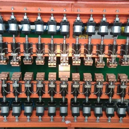 12-head evaporator condenser automatic welding machine electrode details