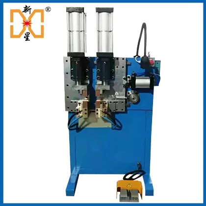 Xinxing Welding vertical flash resistance butt welding machine front view