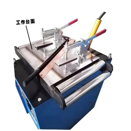 Detailed view of Xinxing BDN aluminum strip resistance spot welding machine