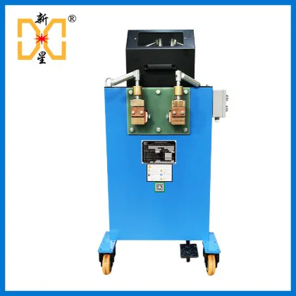 UN2S butt welding machine with special tempering device front view