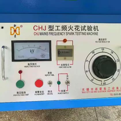 CHJ spark testing machine-cable spark detector console