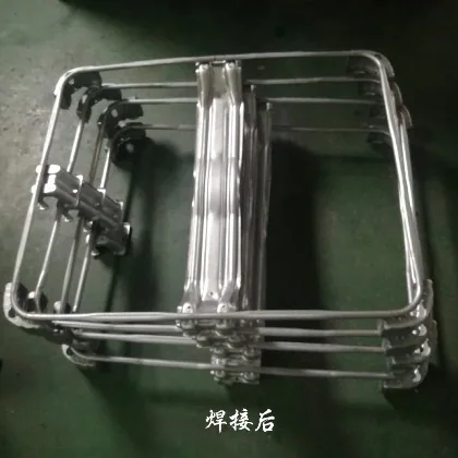 Xinxing IBC ton barrel chassis welding machine welding renderings