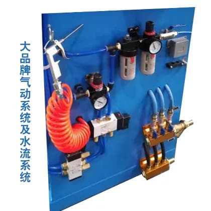 Detailed view of Xinxing Welding vertical flash resistor butt welding machine
