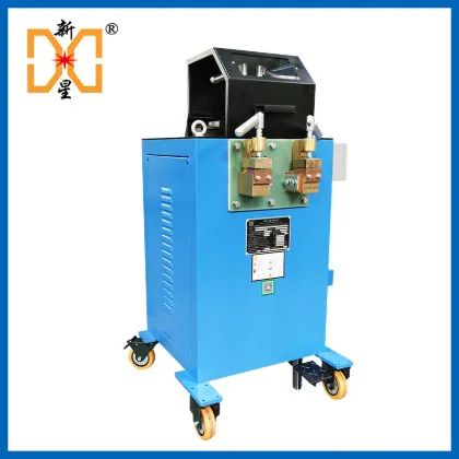 UN2S butt welding machine with special tempering device left view