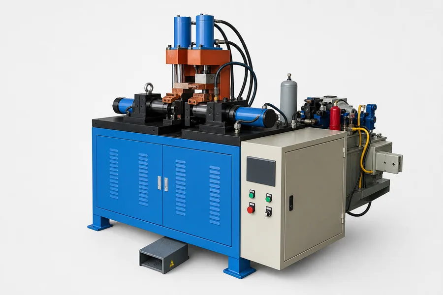 Butt and flash butt resistance welding machine